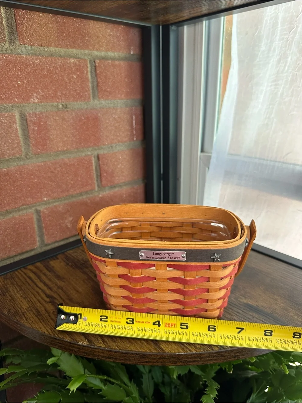 Longaberger 2001 Inaugural Basket